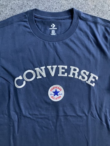 Converse shirt xs blau - t-shirt, gr.