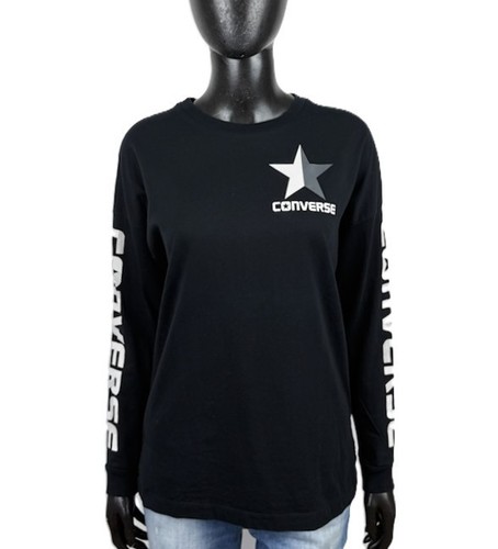 Converse damen shirt schwarz - shirt, s