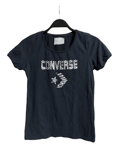 Converse damen shirt schwarz - converse,